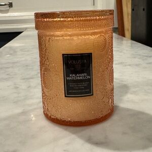 Voluspa Kalahari Watermelon Candle - Vibrant Orange